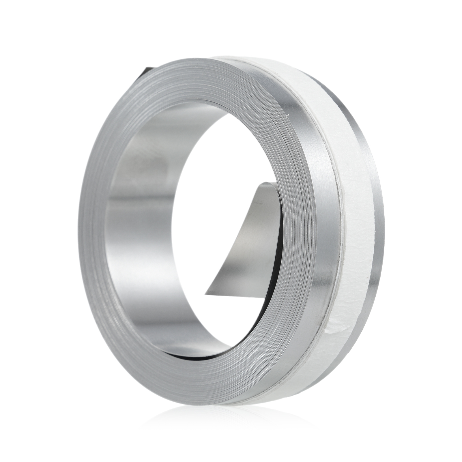 3d-stahl-prägeband, Manuell, Klebstofffrei, Nachfüllpackung Für Metalletikettiergeräte, Kompatibel Mit Dymo M1011/m11 Etikettiergeräten – 1 Rolle À 12 Mm X 6,4 M