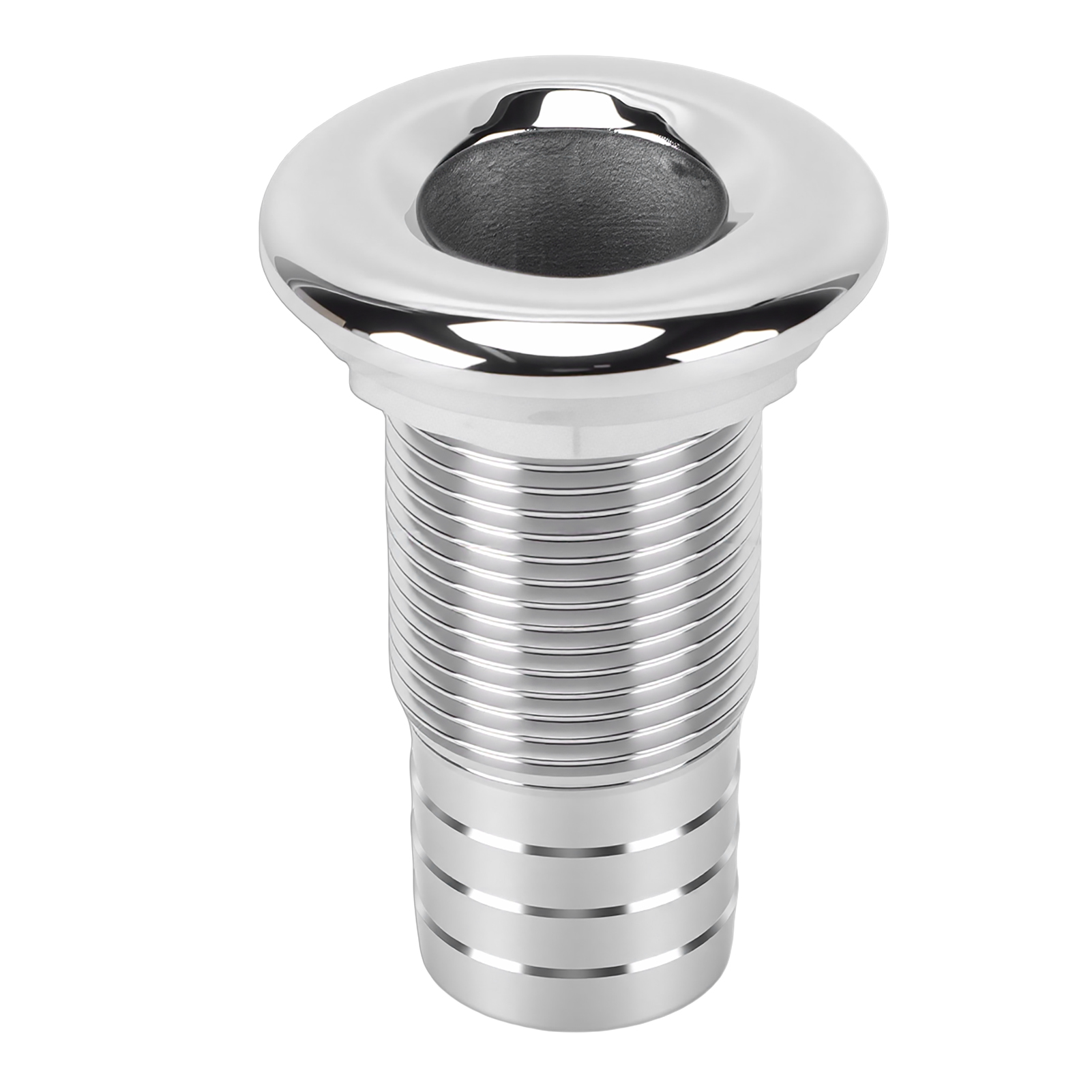 Nutdurchgangsverschraubung Aus Edelstahl 316, Einlass/auslass, Für Schiffsausrüstung, 3/4"-halbgewinde", Ohne Dichtung.