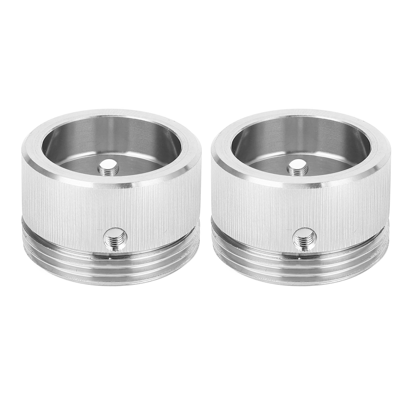 Satz Von 2 Heizungsventiladaptern, Aus Edelstahl 304, Mit Ra-adapter Und Vertikalen Nuten, M30 X 1,5.