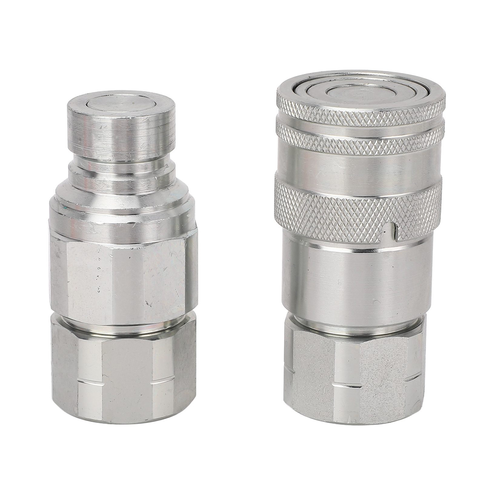 Hydraulikverschraubungen Mit Staubkappen, 1/2 Npt-gewinde, Flachdicht-schnellkupplungen Für Kompaktlader