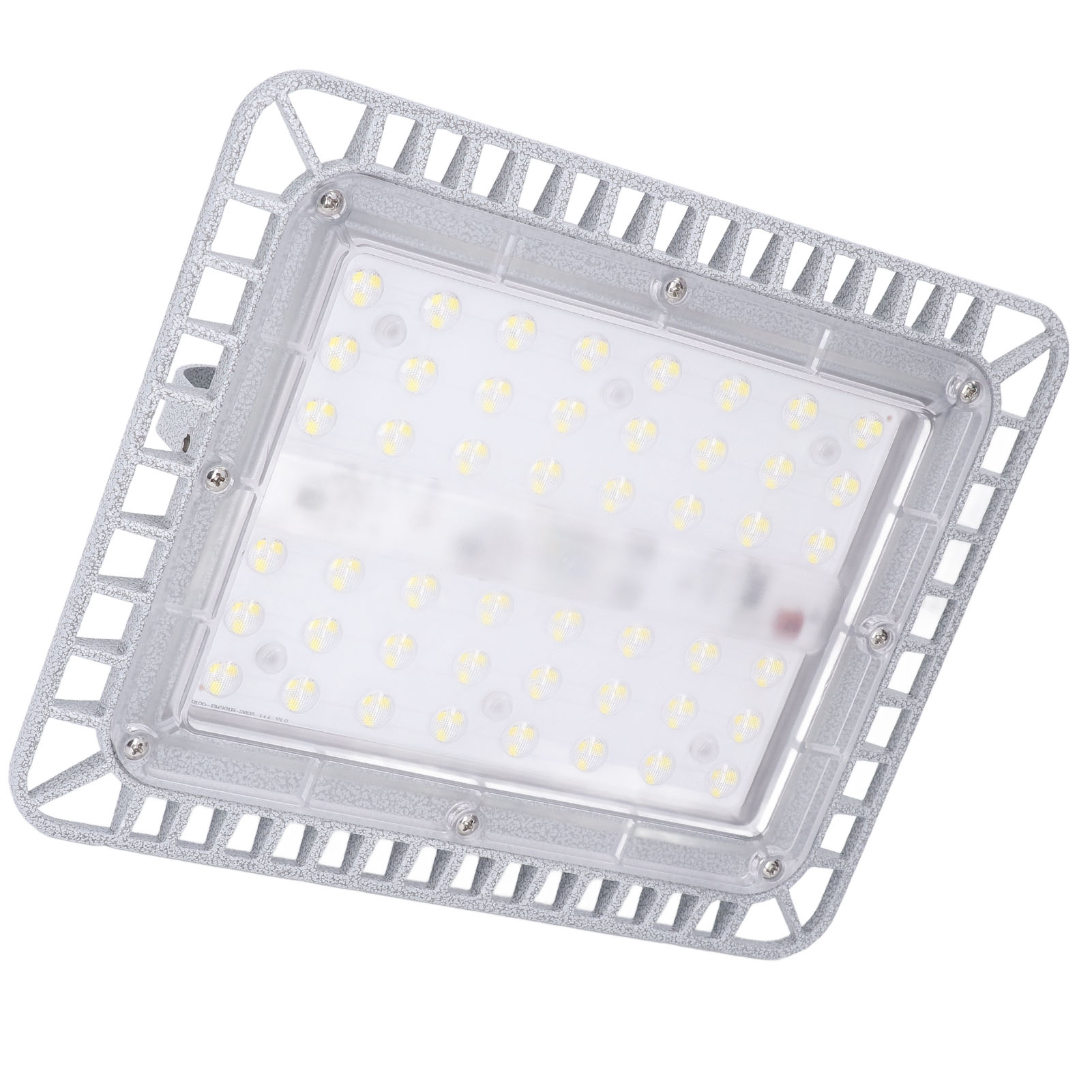 100w 12.000lm Led-arbeitsleuchte, Wasserdicht Und Explosionsgeschützt, Mit Glasabdeckung, Für Fabrik, Bergwerk, Lagerhalle Und Werkstatt.