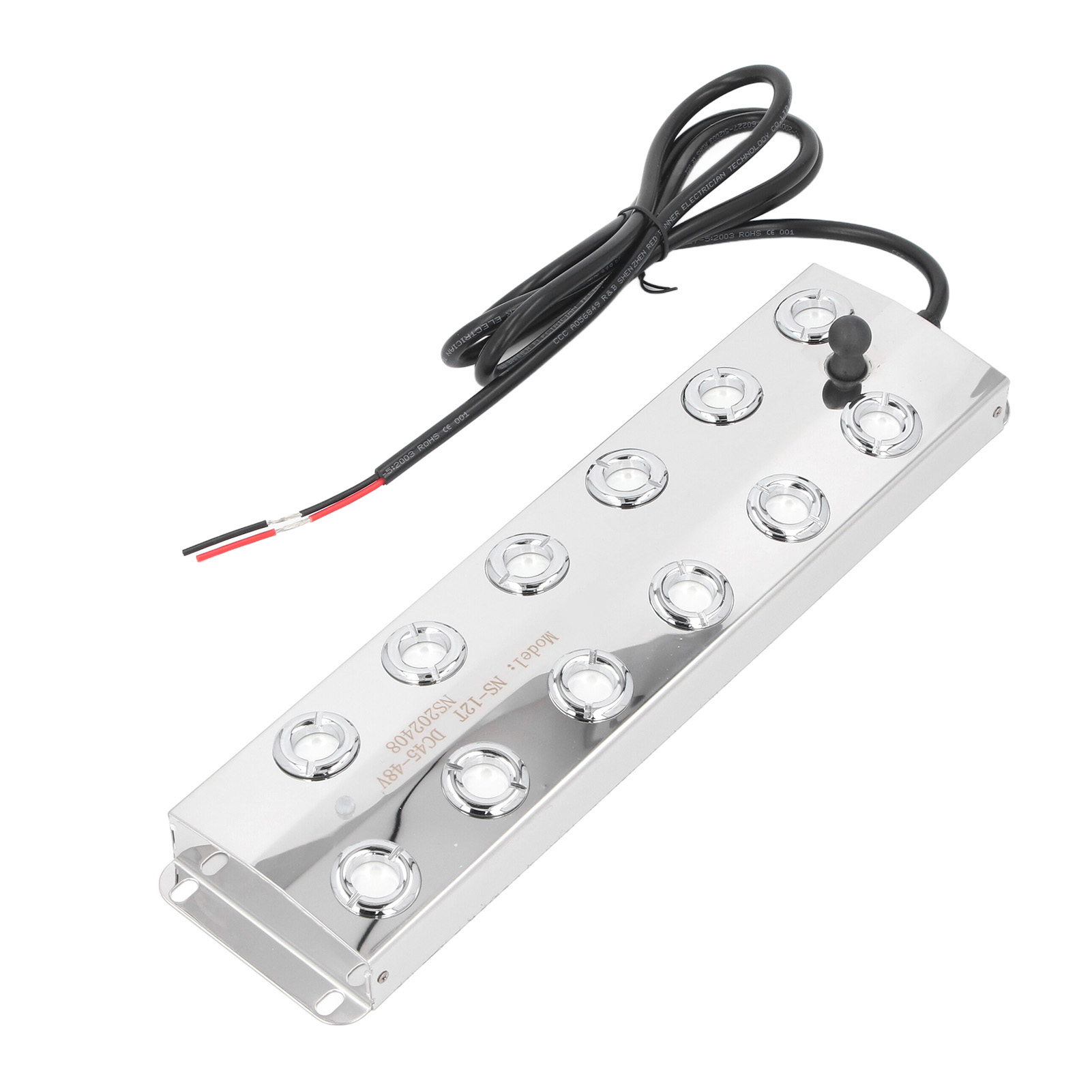 Ultraschall-besprühungssystem Für Teiche Und Springbrunnen, 1,5 M Kabel, 12 Sprühköpfe, Geräuschloser Betrieb, Wasserdicht (ip67), 45–48 V Dc