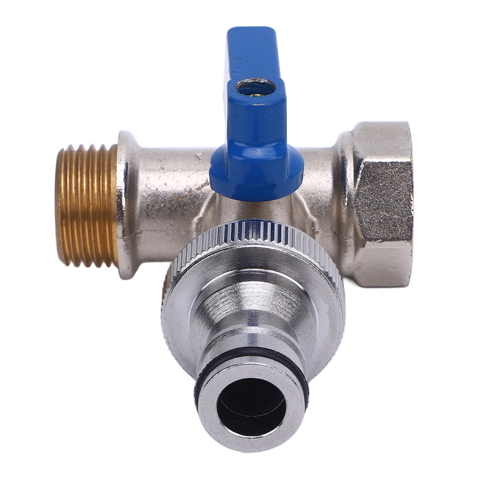 T-stück Für Vierteldreh-kugelhahn, Eckventil Aus Messing, G1/2 Dn15 Innen- Und Außengewinde, 3/8 Zoll (15 Mm) Npt-schnittstelle