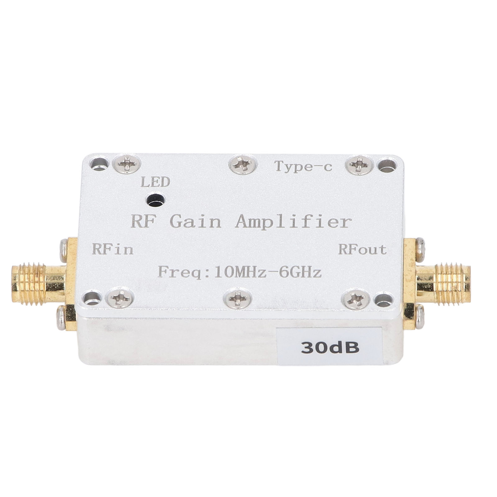 30-db-hf-empfängermodul, 10 Mhz–6 Ghz, Sma-buchse, Gehäuse Aus Aluminiumlegierung