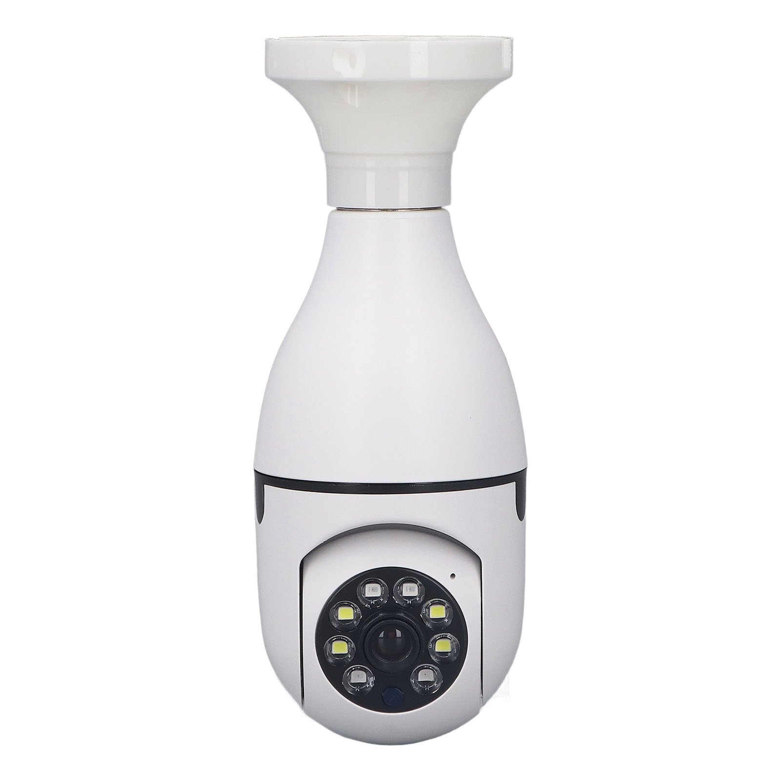 Kabellose Glühbirnenkamera Mit 360°-automatikverfolgung, Aufzeichnung, Zwei-wege-kommunikation, Nachtsicht, Wlan, 110–220 V