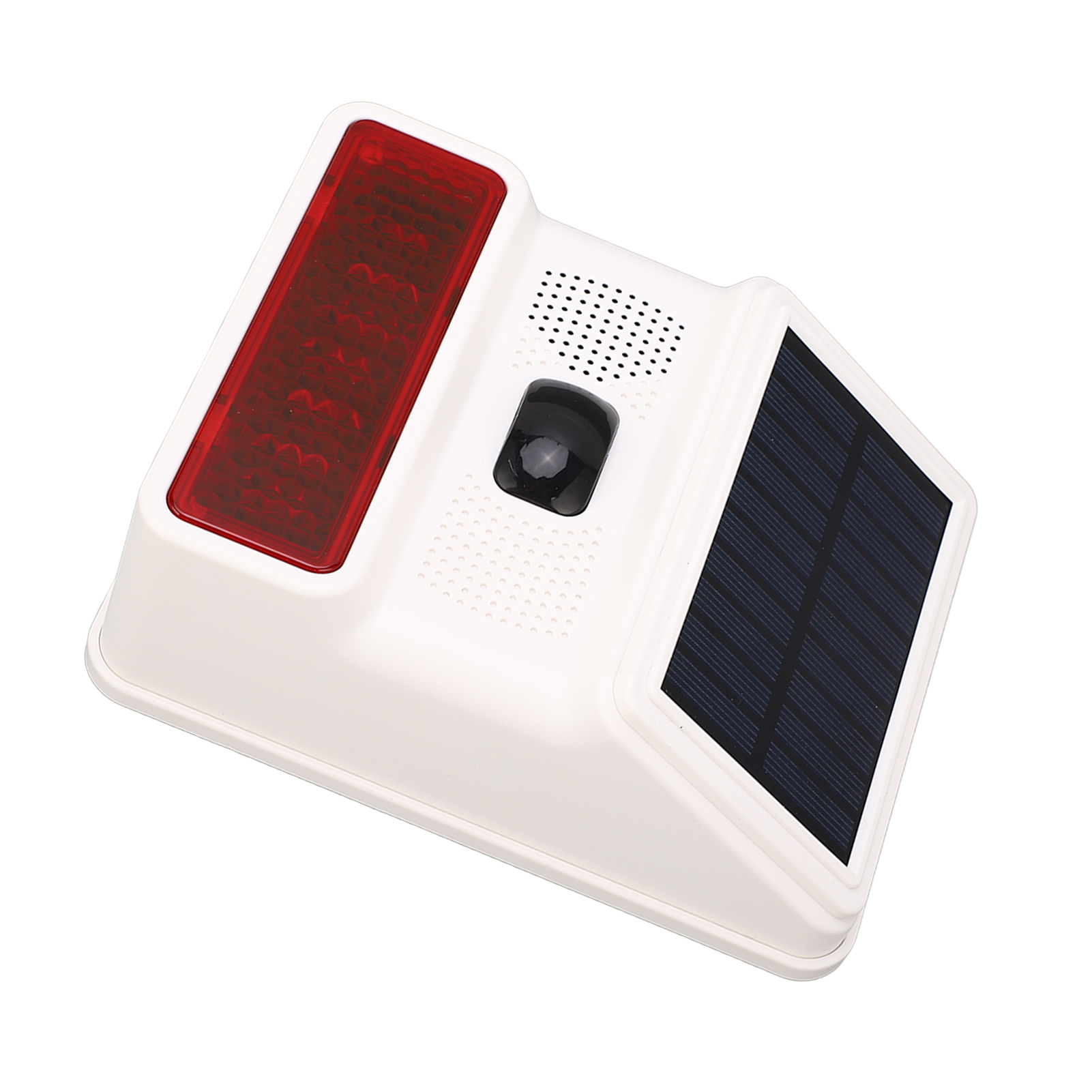 Drahtloser Solaralarm (dc 5v 433mhz 100db) Mit Infrarotsensor, Wasserdicht (ip65), Akustischer Und Optischer Alarm
