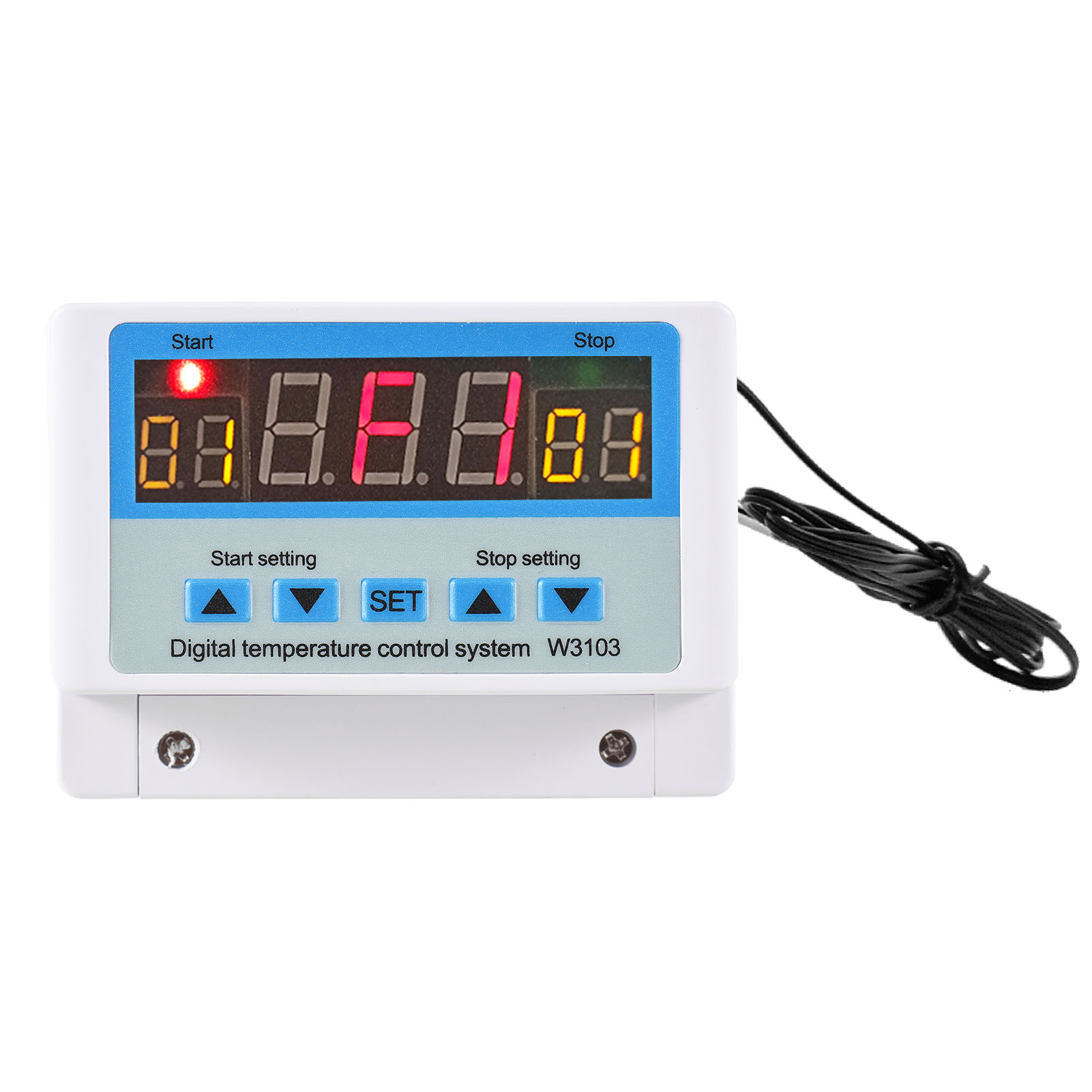 30a/110–220v Ac Led-digitaltemperaturregler, Intelligenter Thermostat, Temperaturregelungssystem Für Heizung Und Klimaanlage Mit Sensor