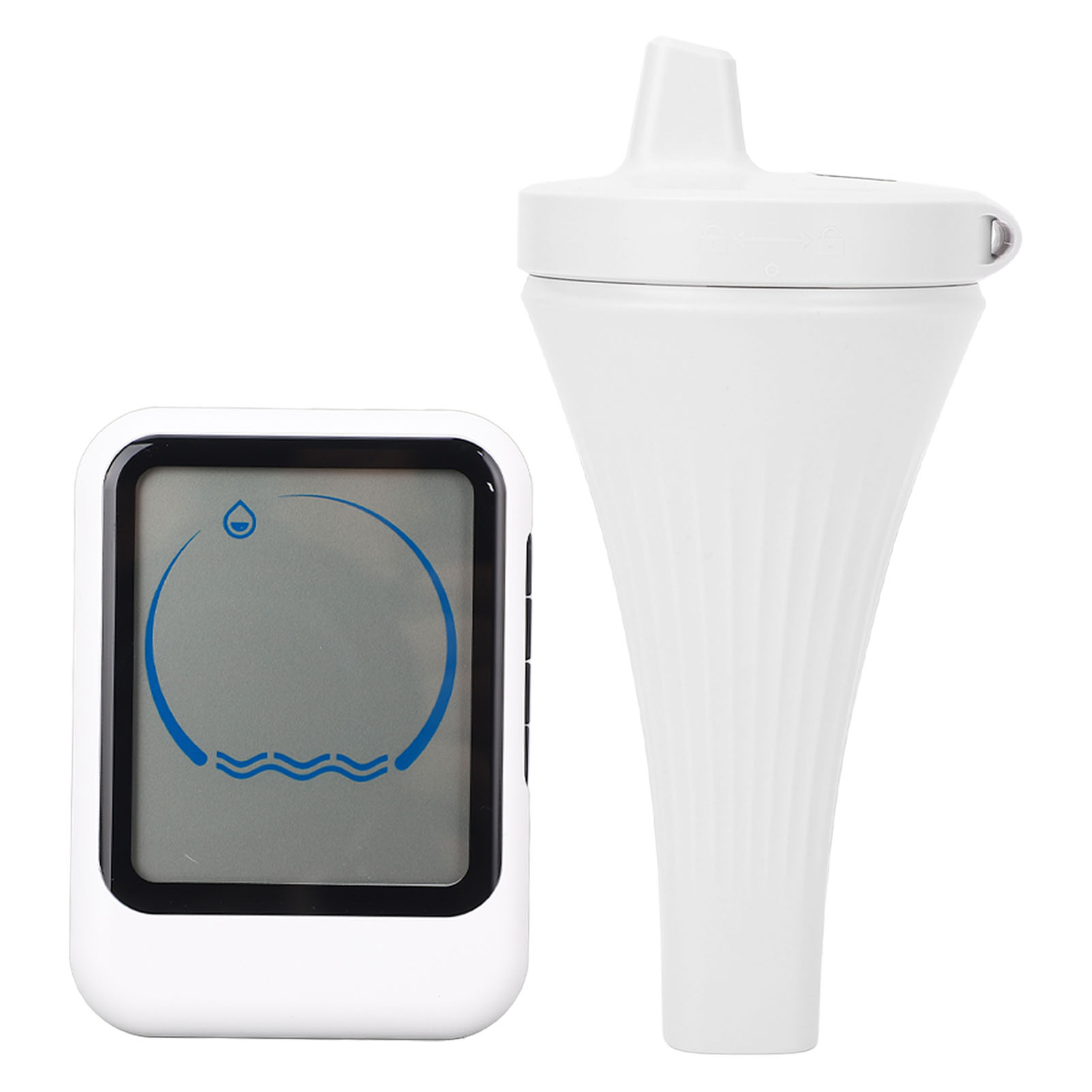 Poolthermometer Mit Display, Kabellos Und Schwimmend Für Aquarium Und Badewanne.