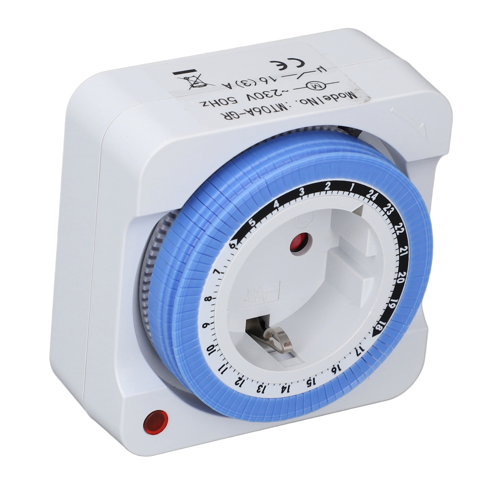 Steckdose Mit Automatischer Zeitschaltuhr, Zeitschalter, Beleuchtung, Mechanischer 24-stunden-controller