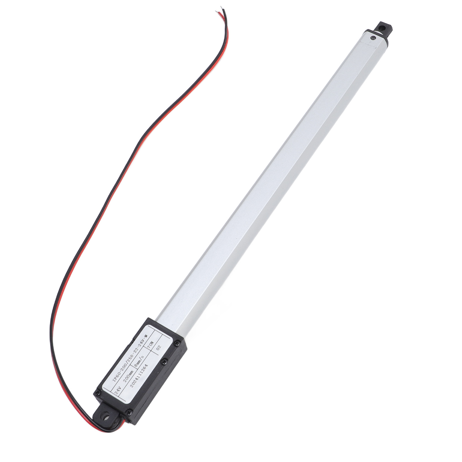 Kleiner Linearantrieb, 200 Mm Hub, 70 N Schubkraft, 8 Mm/s Geschwindigkeit, Elektrischer Linearantrieb Für Wohnmobilroboter