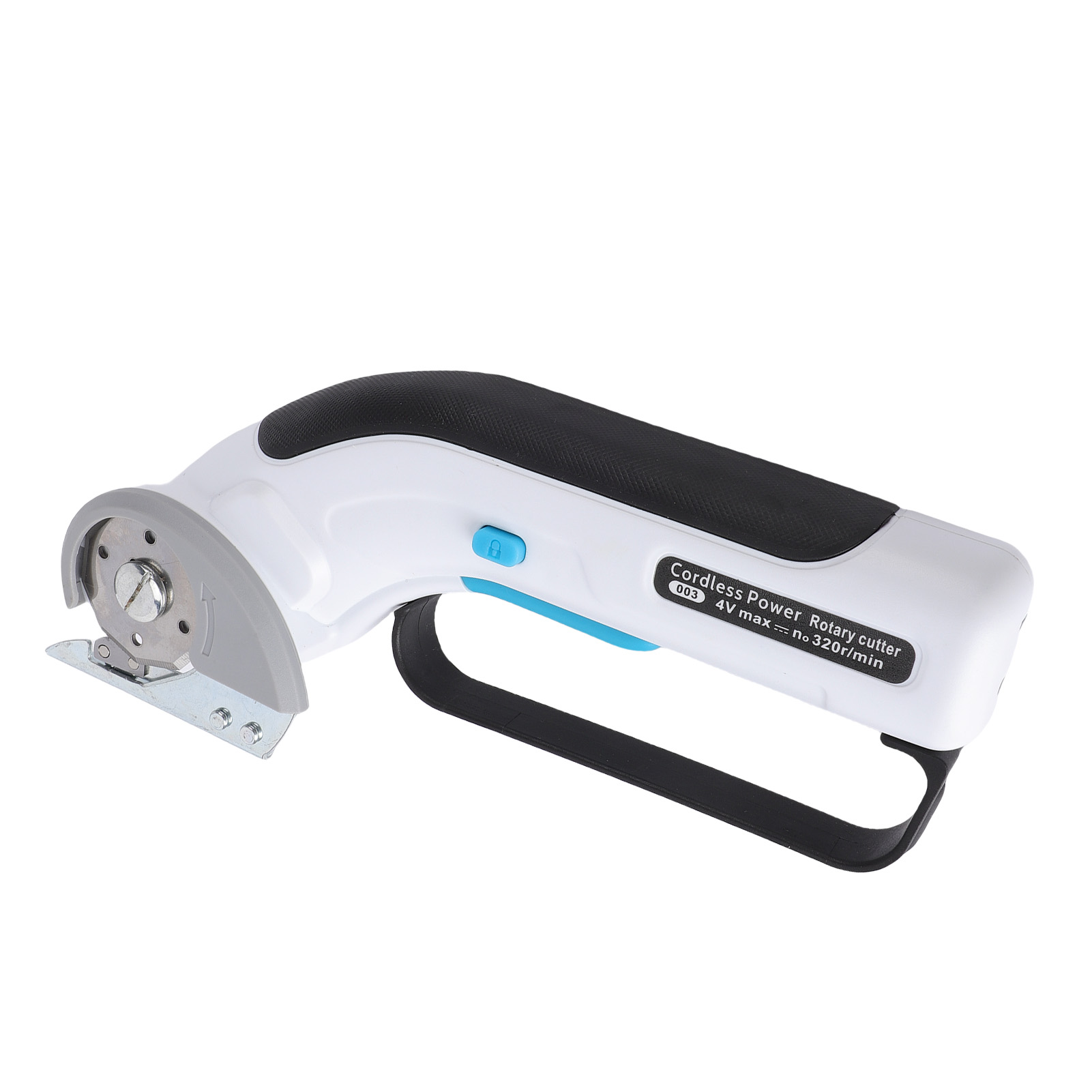 Kabellose Elektrische Schere Mit Led-licht, Rotierendem Kartonschneider, Wiederaufladbar Und Tragbar, Für Stoffe, Teppiche, Schwämme Und Leder.
