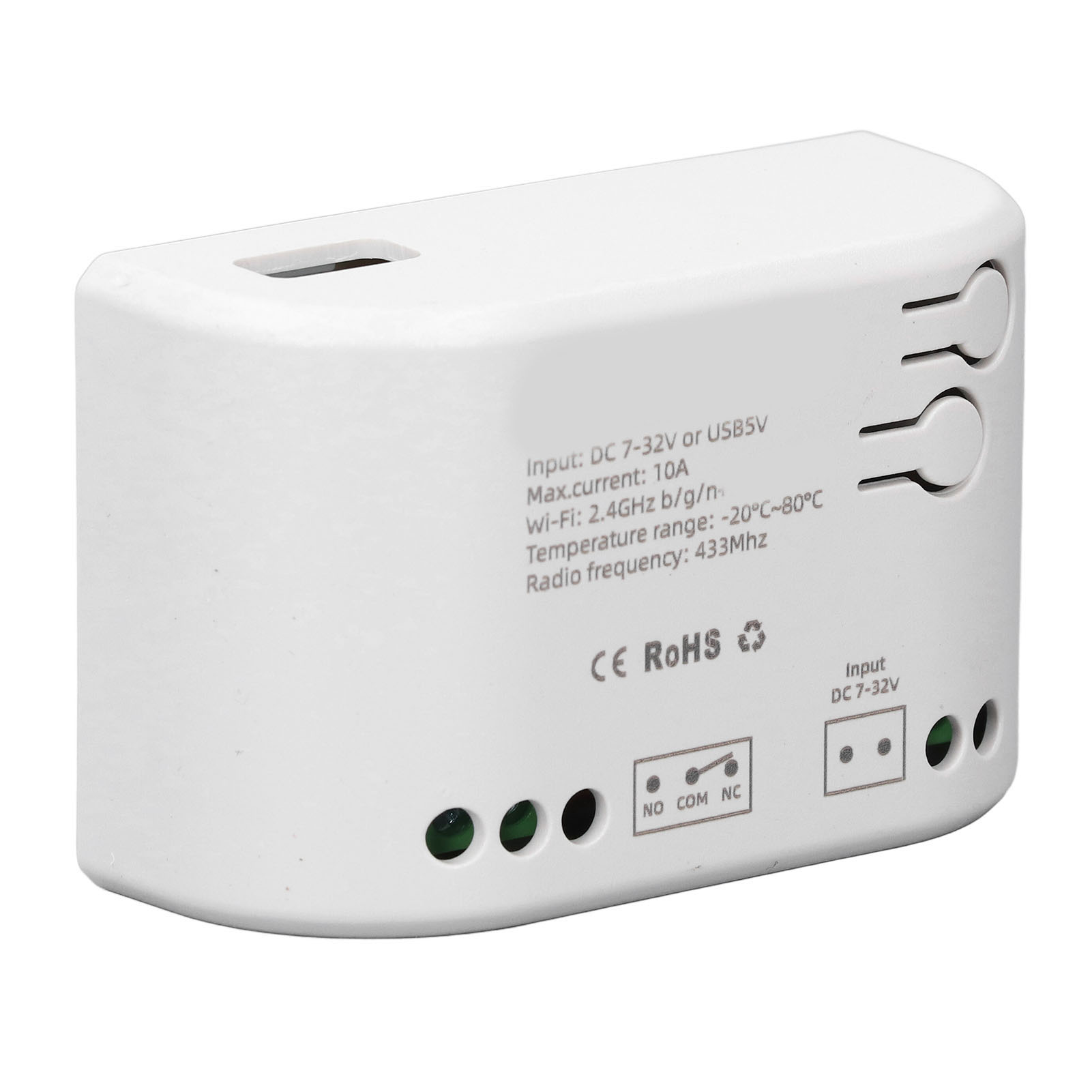 Intelligentes Wlan-relais Mit Momentan-verriegelung, 7-32 V, Zur Steuerung Über Die Ewelink-app (smart Home).