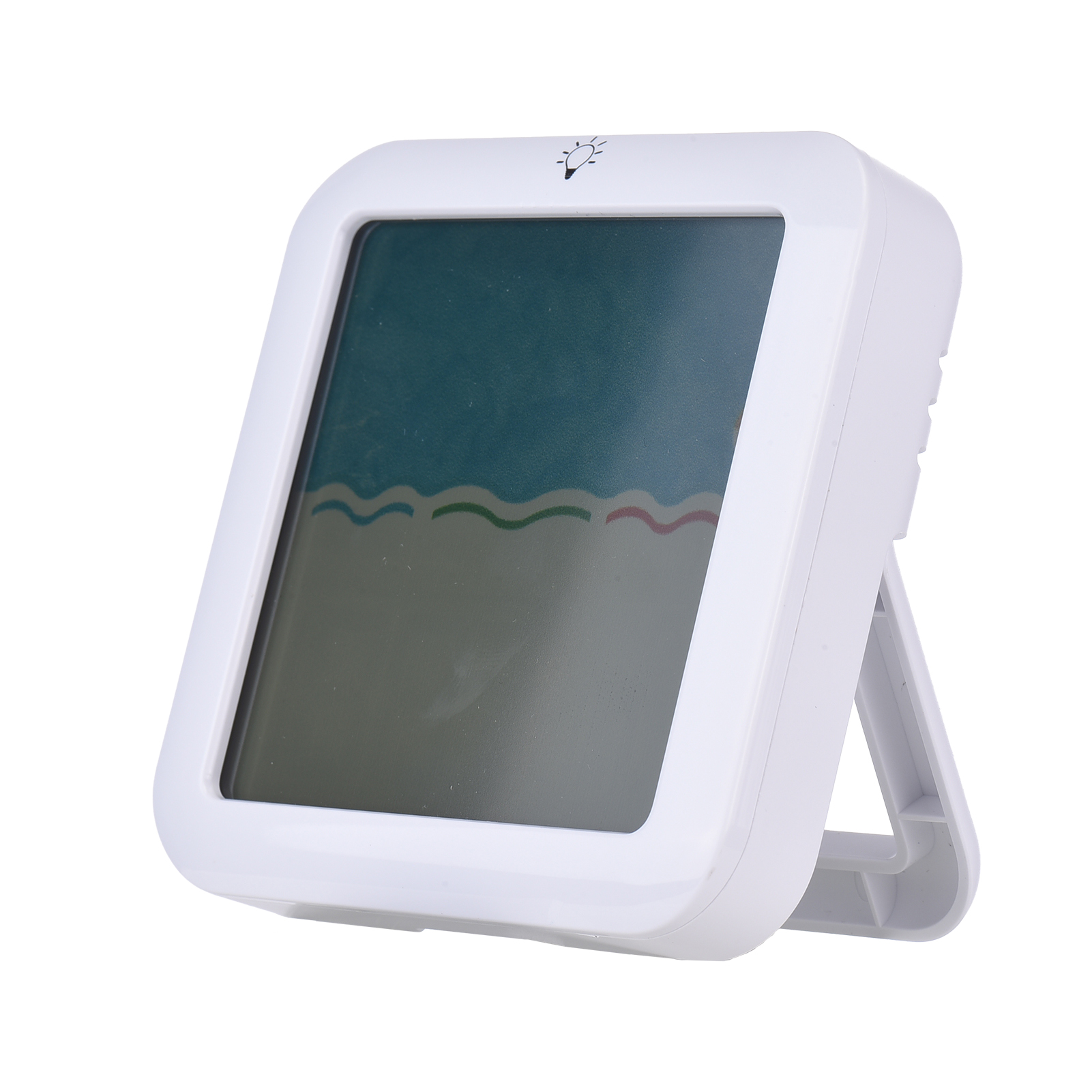 Solar-poolthermometer Mit Rgb-umgebungsbeleuchtung, Wassertemperatursensor, Rgb-schwimmlicht, Temperatur- Und Feuchtigkeitsanzeige Für Innenräume, 60-360-minuten-timer, Kindersicherung, Wasserdicht Na