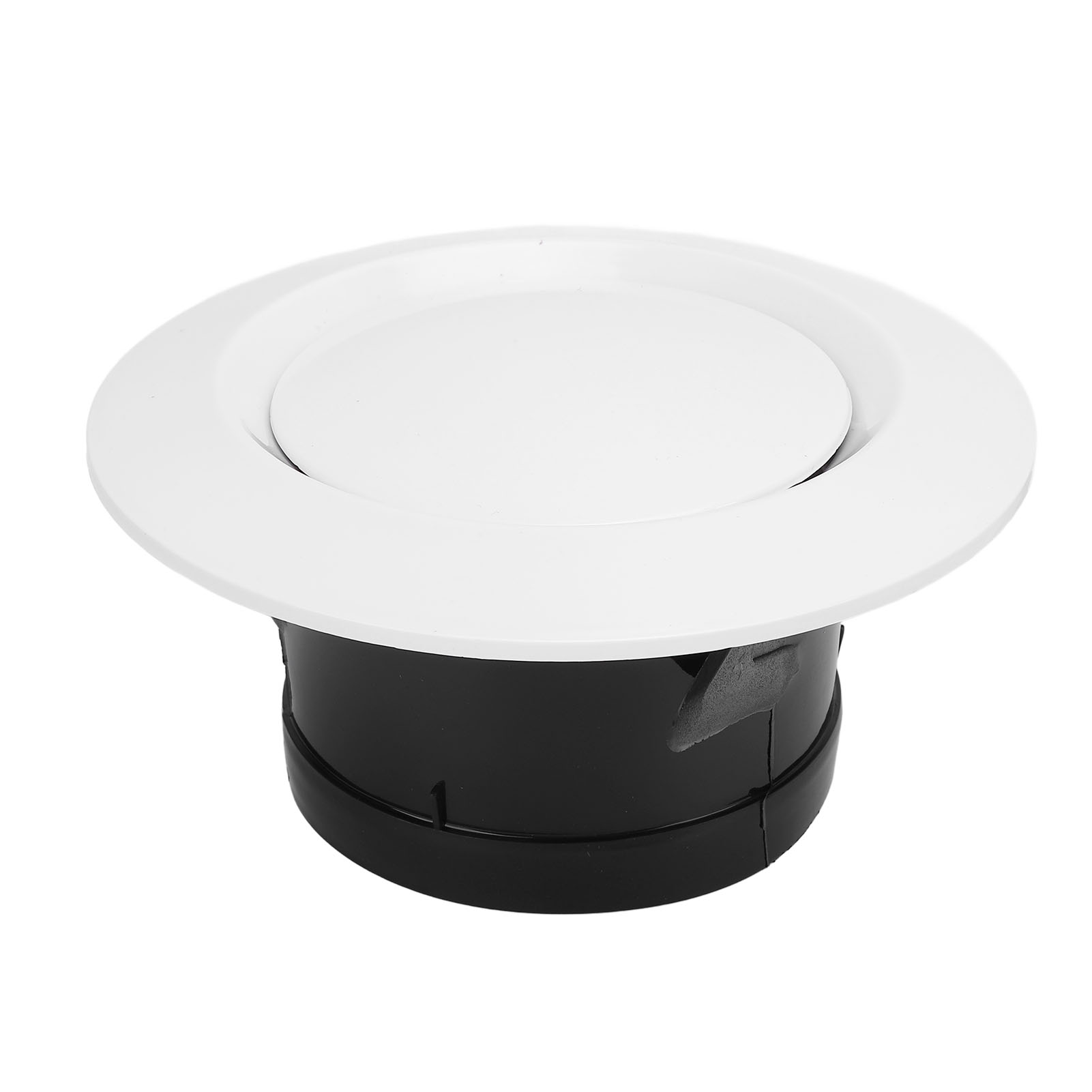75 Mm Rundes Lüftungsgitter Aus Abs-kunststoff, Verstellbarer Luftauslass Für Decke, Schlafzimmer, Badezimmer, Wohnzimmer