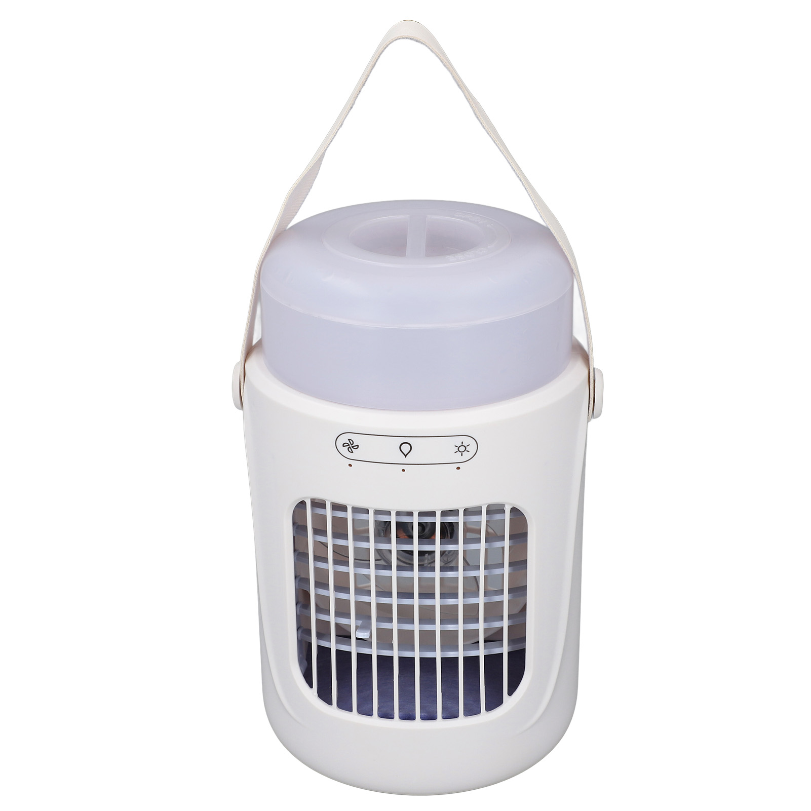 Tragbarer Klimaventilator Mit 3 Geschwindigkeitsstufen, 7-farbiger Led-beleuchtung, 6-stunden-timer, Verdunstungsluftkühler Und Tischventilator Mit Sprühfunktion Für Schlafzimmer Oder Büro.