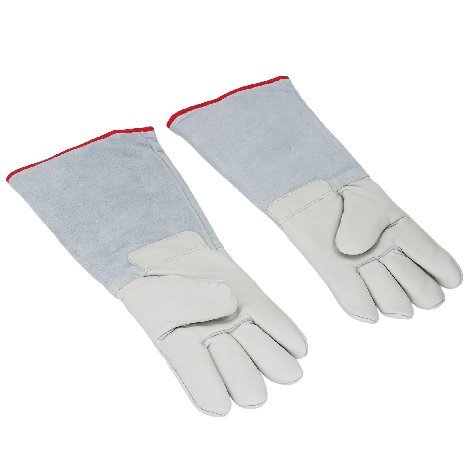 Paar 40 Cm Lange Frostschutzhandschuhe, Schutzhandschuhe Für Den Umgang Mit Trockeneis Und Die Kühllagerung Von Flüssigem Stickstoff.