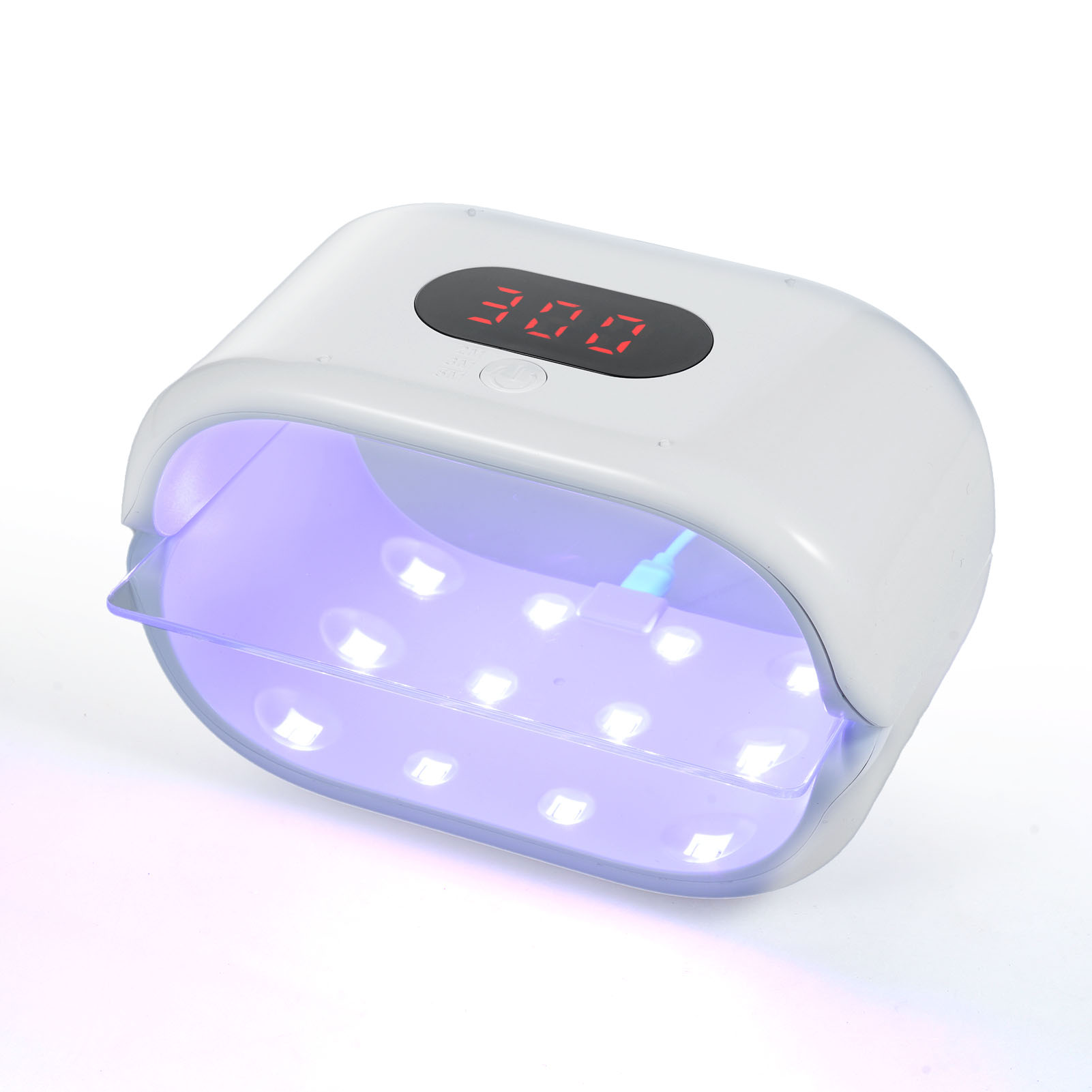 Doppelseitige 36-w-uv-lampe Für Harz, Schnelle Uv-härtung (2 Min., 3 Min., 5 Min.), Digitalanzeige, Leicht Und Tragbar, Ideal Für Die Herstellung Von Harzformen, Schmuck Und Kunsthandwerk.