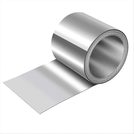 Aluminium-dachrandprofilrolle, 6" X 10" (0,2 Mm Dick) Metalldachplatten, Aluminiumblechrolle Für Dacharbeiten Und Heimwerkerprojekte