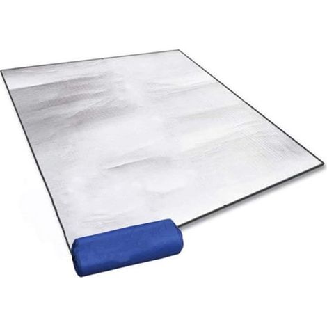 Aluminium-zeltunterlage – Isolierte Schaumstoff-campingmatte, Faltbar, Thermomatte, Leichte Outdoor-schlafmatte