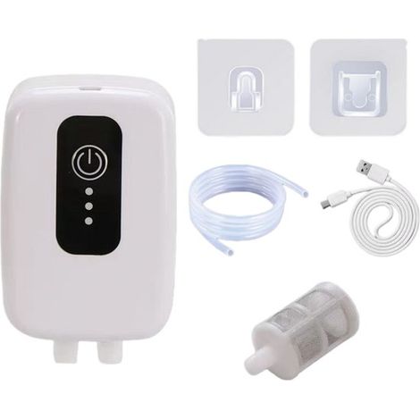 Longziming – Selbstansaugende Elektrische Transferpumpe – Wein Und Bier – Schneller Transfer/kontrollierter Durchfluss – 1 Stück – Für Den Hausgebrauch – Schwarz