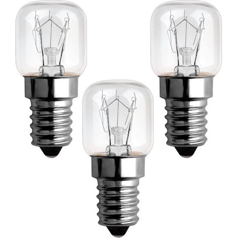 Glühlampe – Backofenlampe – E14-sockel – Salzkristalllampe – Kühlschrankbeleuchtung – 15 W – Hitzebeständig Bis 300 °c – 1000 Stunden Lebensdauer – Variable Helligkeit