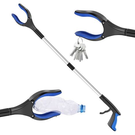 Magnetischer Greifer – Greifarm – Greifer – Ausziehbare Reichweite Bis Zu 82 Cm – Magnetische Spitze Für Metall – Leichte Aluminiumkonstruktion – Ergonomischer Griff