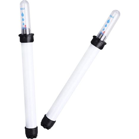 Longziming – Pflanzenwasserstandsanzeiger – Niedrigwasseranzeiger – 2er-pack – Transparenter Schwimmer – Hitzebeständiger Kunststoff – Für Den Innen- Und Außenbereich