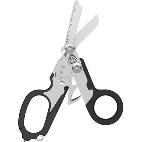 Longziming – Multifunktionale Notfallschere – 6-in-1-notfallwerkzeug Mit Glasbrecher, Ringschneider Und Lineal – Edelstahl, Für Den Privaten Und Professionellen Einsatz