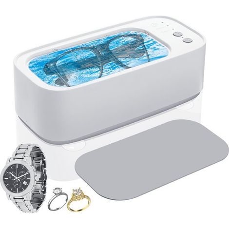 Tragbarer Ultraschallreiniger – Mit Timer – Tiefenreinigung Mit 45-khz-ultraschall – 500 Ml Fassungsvermögen – Usb-c-aufladbar – Für Schmuck Und Brillen – 3 Reinigungsmodi