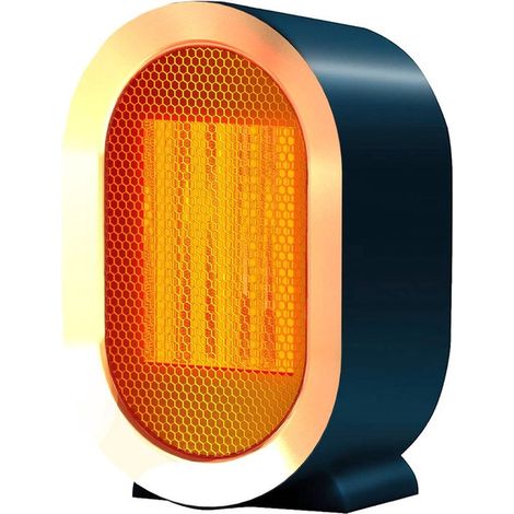 Ynkkvre – Mini-keramikheizkörper, Energieeffizient, Leise, Temperatur Einstellbar, Überhitzungs- Und Kippschutz