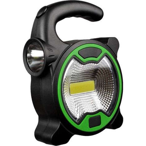 Carming – Tragbarer Led-scheinwerfer – Handscheinwerfer – Mini-laterne – Ultrahelles Licht – Ergonomisches Design – Kunststoff – Leicht – Vielseitig Einsetzbar – 1 Stück
