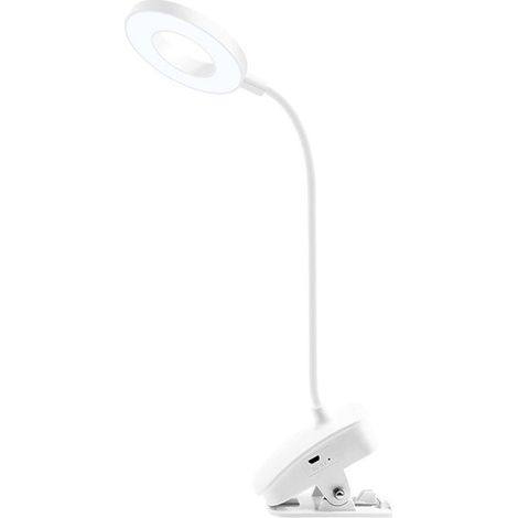 Leselampe – Klemmleuchte – Nachttischlampe – Leselampe Mit Augenschutz – Kinderleselampe – 18 Flimmerfreie Leds – 3 Farbtemperaturen – Wiederaufladbar