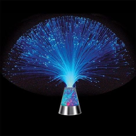 Led-nachtlicht Mit Glasfaseroptik – Farbwechsel – Usb-/batteriebetrieb – Romantische Kristalldekoration – Für Schlaf- Und Wohnzimmer