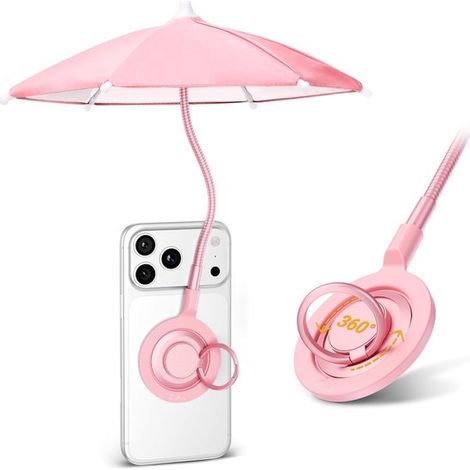 Longziming – Sonnenschutz Für Mobiltelefone – Displayschutzfolie – Magnetische Befestigung – 360° Drehbar – Flexibles Design – Reduziert Blendung Und Überhitzung – 1 Stück