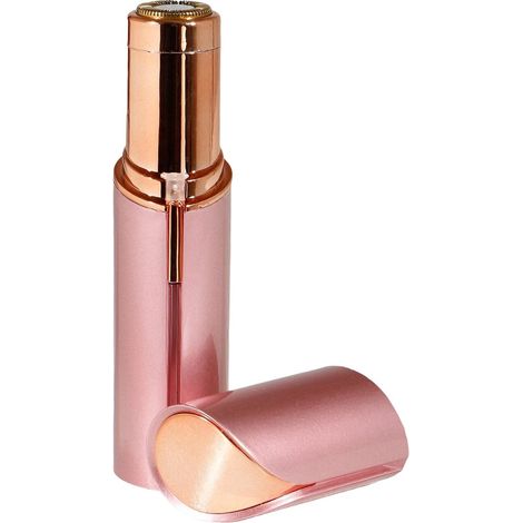 Longziming – Elektrischer Augenbrauentrimmer – Präzision – Usb-aufladbar – Tragbar Und Sicher Für Gesichtshaare – Roségold