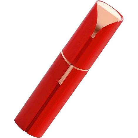 Longziming – Elektrischer Augenbrauentrimmer – Präzision – Usb-aufladbar – Tragbar Und Sicher Für Gesichtshaare – Rot