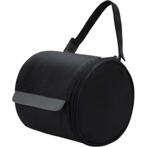 Longziming Toilettenpapierhalter – Toilettenpapierrollenhalter – Reisetasche – Wasserdichter Schutz – Verstellbare Gurte – Polyester – Leicht – Ideal Für Reisen – Schwarz – 1 Stück