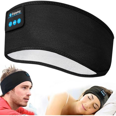 Longziming – Bluetooth-stirnband – Kabellose Schlafkopfhörer – Komfortables Sport-stirnband Mit Hd-stereo-sound, Ideal Zum Schlafen, Laufen, Yoga, Fitness Und Reisen
