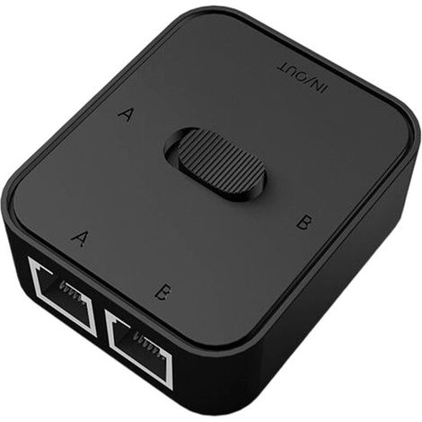 Ethernet-netzwerk-switch Mit Vielen Ports – Schneller Lan-switch Für Stabile Verbindungen Und Freies Netzwerk-switching