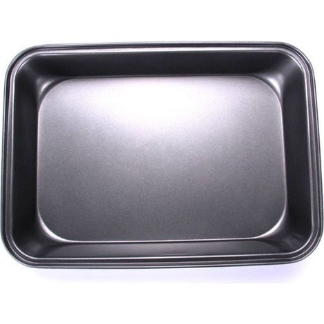 Longziming – Rechteckige Auflaufform / Backblech 32 X 22 X 5,5 Cm – Tiefe Auflaufform Und Grillform – Geeignet Zum Backen, Braten Und Grillen – Antihaftbeschichtetes Backblech