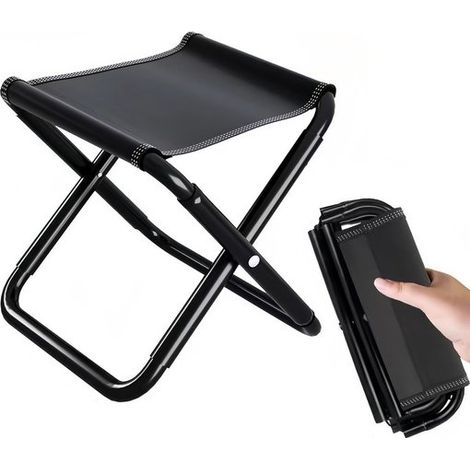 Faltbarer Campingstuhl – Belastbar Bis 100 Kg – Kompakte Maße (30 X 10 Cm) Zusammengeklappt – Gestell Aus Oxford-gewebe Und Stahl – Ideal Zum Campen Und Angeln – Ergonomischer Sitzkomfort