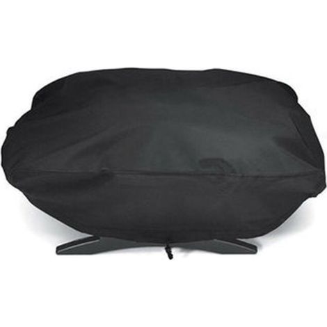 Wasserdichte Grillabdeckung – Rund – Tragbare Schutzhülle – Uv-beständig – 67,1 X 44 X 32 Cm – Schwarz