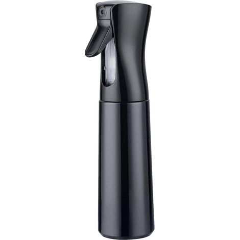 300-ml-wasserzerstäuber – Schwarzes Friseur-sprühgerät – Pflanzensprühgerät – Haarsprühgerät – Lockensprühgerät – Feinnebel-sprühgerät – Leer – Flaschen