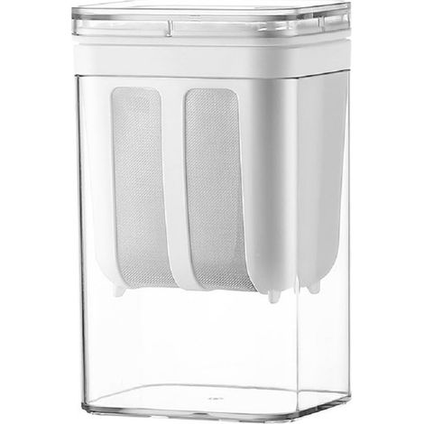 Karamellisierender Joghurtbereiter – Joghurtsieb – Griechischer Joghurtbereiter – Filtertopf – Automatische Molkeabtrennung – Luftdichter, Transparenter Deckel – Edelstahl 304 – Langlebig Und Wiederve