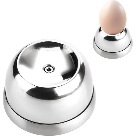 Peysaitr – Eierpicker – Edelstahl – 5,4 X 5,4 X 3,4 Cm – Ei – Eierpicker – Silber