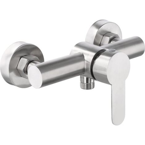 Duscharmatur – Thermostatmischer – Warm-/kaltwasser-mischbatterie – Messing-finish – Keramikkartusche – Einfache Installation – Garantiert Wasserdicht