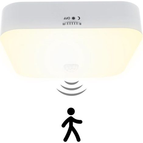 Led-deckenleuchte – Wiederaufladbare, Kabellose Lampe – Batteriebetriebene Led-lampe Mit Bewegungsmelder – Kabellose Deckenleuchte – Für Dachboden Und Treppenhaus – Warmes Licht