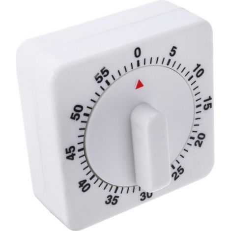 Quadratischer Küchentimer – Wochentimer 60 Minuten – Zum Kochen, Backen, Für Sport Und Studium