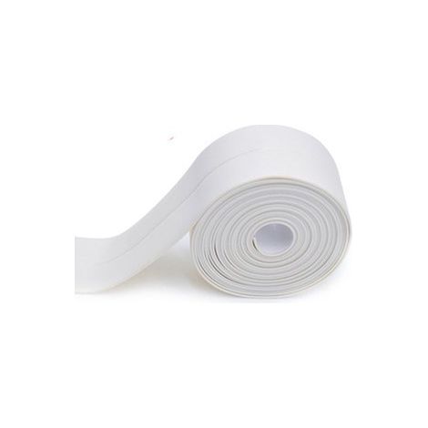 Dichtungsband - Selbstklebendes Pe-band Für Küche Und Bad - Schutzkante Für Boden Und Wand - Dekorative Verbindung (weiß, 3,2 M X 3,8 Cm)