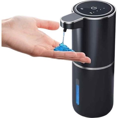 Automatischer Seifenspender – Gelgeeignet – Nachfüllbar Mit Sensor – Für Die Hygiene Zu Hause – Geeignet Für Bad Und Küche – Weiß – 380 Ml – 1 Stück